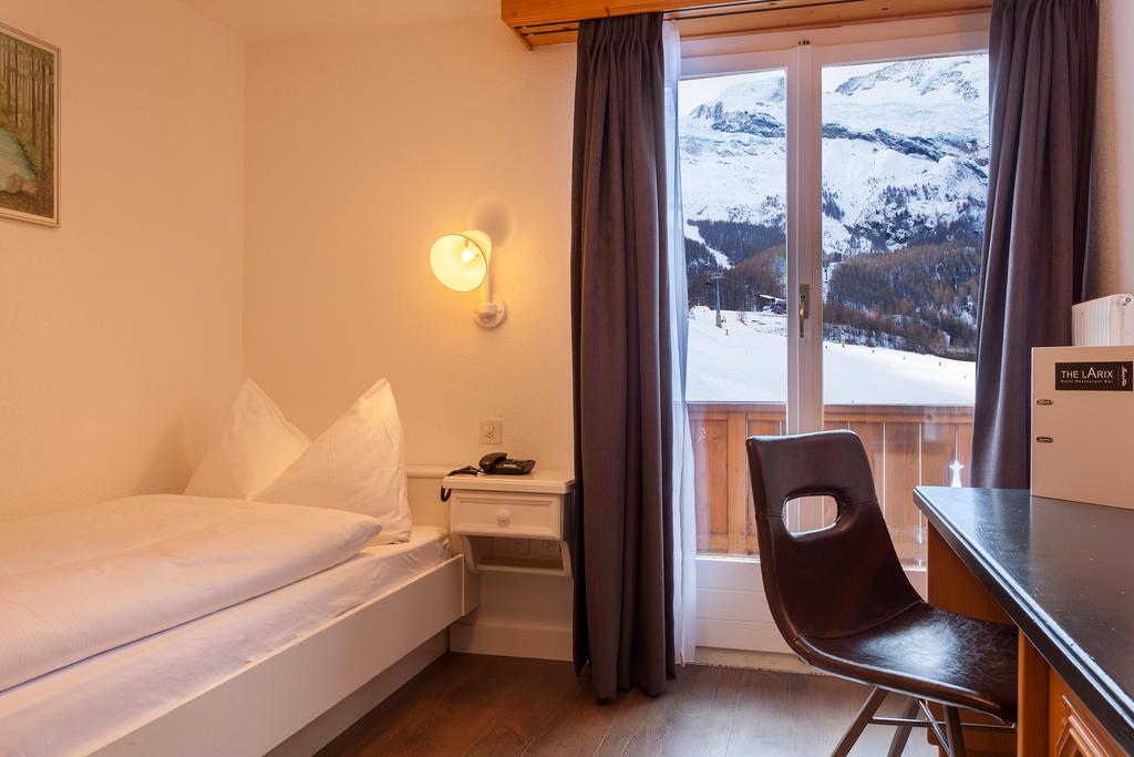 Hotel The Larix Ski-In Ski-Out Saas-Fee Eksteriør bilde