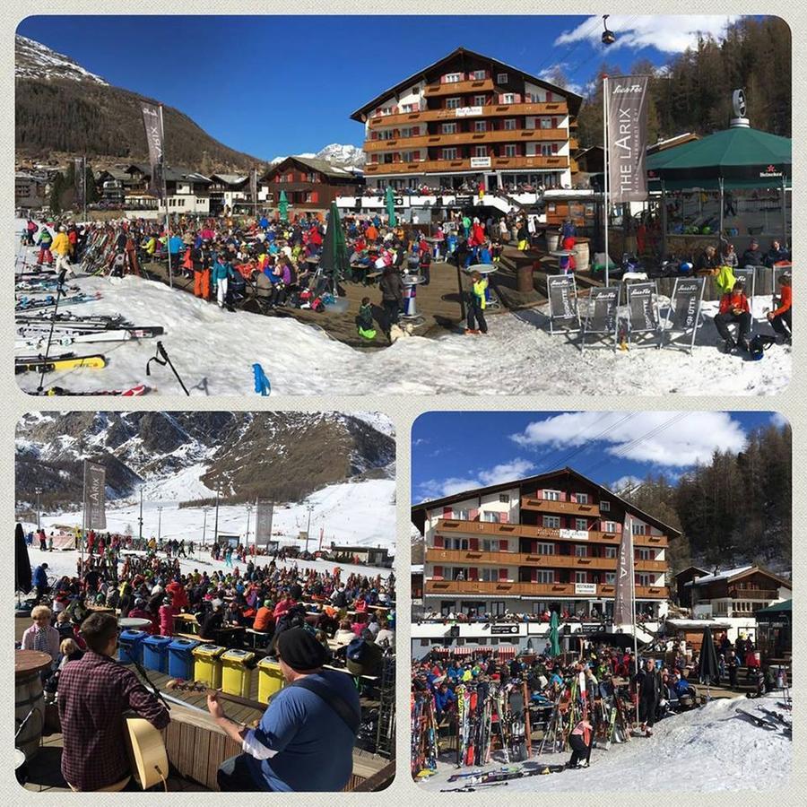 Hotel The Larix Ski-In Ski-Out Saas-Fee Eksteriør bilde